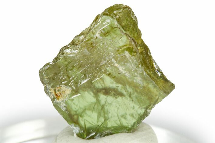 Green Titanite (Sphene) Crystal - Tanzania #379732